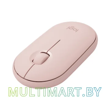 Мышь Logitech M350 Pebble (розовый) картинка 2